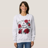 彼は与え新しい力だ スウェットシャツ (正面フル)