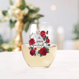 彼は与え新しい力だ ステムなしワイングラス