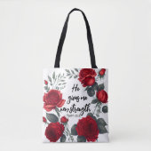 彼は与え新しい力だ トートバッグ (正面)