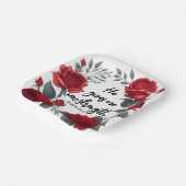 彼は与え新しい力だ ペーパープレート (傾斜あり)