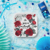 彼は与え新しい力だ ペーパープレート (パーティー)