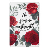 彼は与え新しい力だ ミニクリップボード (裏面)