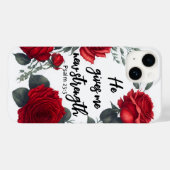 彼は与え新しい力だ Case-Mate iPhoneケース (裏面 (横))