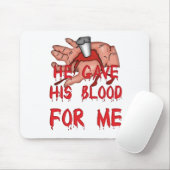 彼は与え血信者だ マウスパッド (マウス)