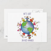 彼は世得界に名を連ねる ポストカード (正面/裏面)