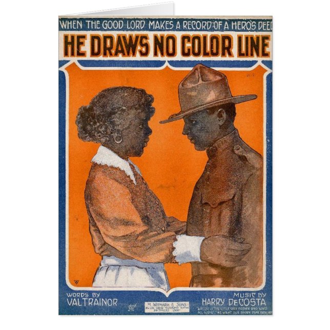 彼は人種の壁を引出しません (正面)