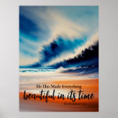 彼は何でも美しいポスターを作った ポスター (正面)