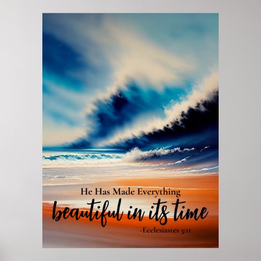 彼は何でも美しいポスターを作った ポスター (正面)