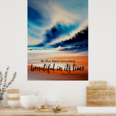 彼は何でも美しいポスターを作った ポスター (キッチン)