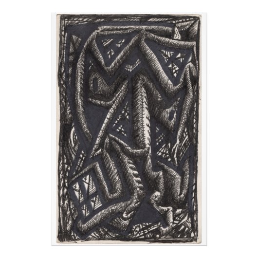 彼は何を…ハート? フォトプリント            (正面)