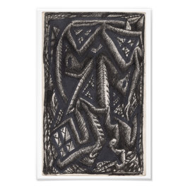 彼は何を…ハート? フォトプリント           