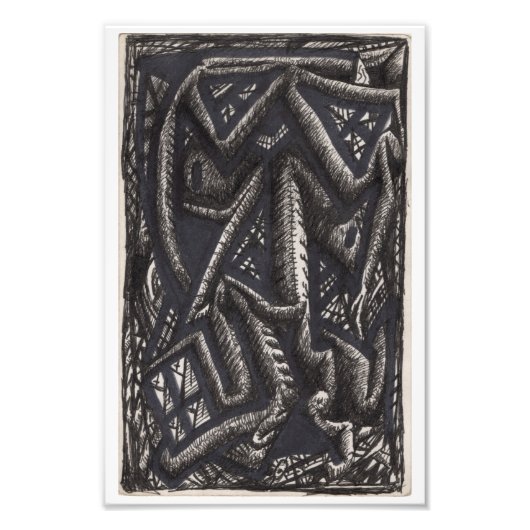 彼は何を…ハート? フォトプリント            (正面)