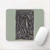 彼は何を…ハート? マウスパッド (マウス)