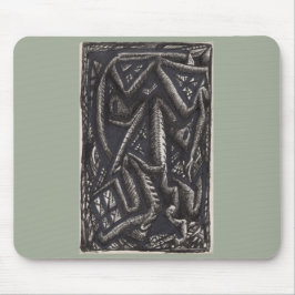 彼は何を…ハート? マウスパッド