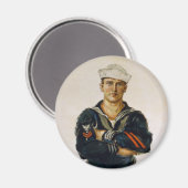 彼は保世界に安全だ マグネット (正面/裏面)