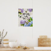 彼は僕と一緒にハチドリを歩く ポスター (キッチン)