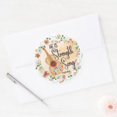 彼は僕の力だ ラウンドシール (封筒)