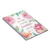 彼は全てを美しい教会に3時11分に作った ノートブック (右側)