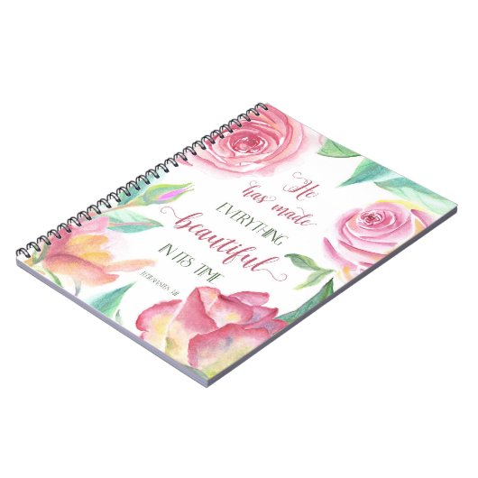 彼は全てを美しい教会に3時11分に作った ノートブック (左側)