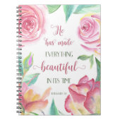 彼は全てを美しい教会に3時11分に作った ノートブック (正面)