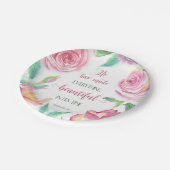 彼は全てを美しい教会に3時11分に作った ペーパープレート (アングル)