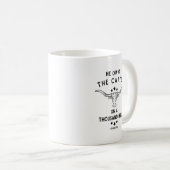 彼は千の丘の牛を所有している詩篇50 コーヒーマグカップ (正面右)