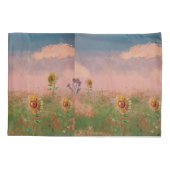 彼は半分の服を着て、フライブーツの物語 枕カバー (裏面)