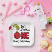 彼は卑劣な人だ |グラインチ誕生日 ペーパープレート (パーティー)