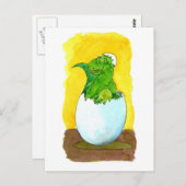 彼は卵を産む ポストカード (正面/裏面)
