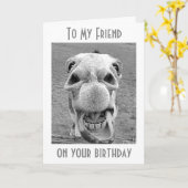 彼は君が一歳年上の誕生日だ カード (黄色い花)