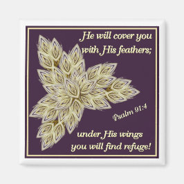 彼は君の羽毛を隠す マグネット