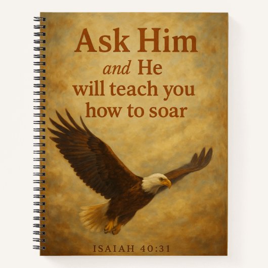 彼は君の飛躍の仕方を知ろう ノートブック (正面)