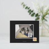 彼は大きく骨を折る。 ポストカード (スタンド正面)