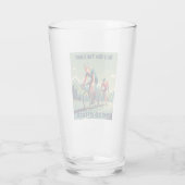 彼は女性のサイクリングを攻撃する制限時間に来ている タンブラーグラス (裏面)