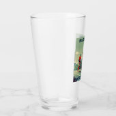 彼は女性のサイクリングを攻撃する制限時間に来ている タンブラーグラス (右)