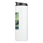 彼は女性のサイクリングを攻撃する制限時間に来ている タンブラー (回転右)