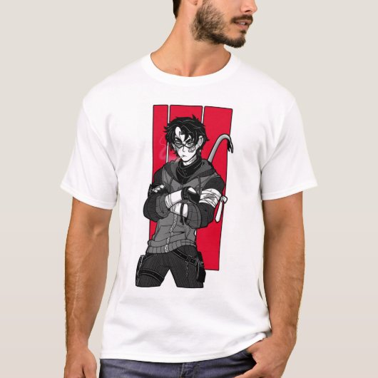 彼は好望を懐いている Tシャツ (正面)