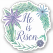 彼は宗教上の復活祭のフローラ シール (正面)