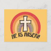 彼は宗教上の復活祭を起こした シーズンポストカード (正面)