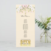 彼は宗教的なキリスト教の引用文や復活祭を起こした メニュー (スタンド正面)