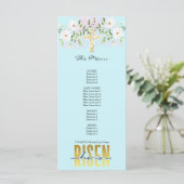 彼は宗教的なキリスト教の引用文ブルーイースターを復活させた メニュー (スタンド正面)