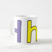 彼は家のマグに行く コーヒーマグカップ (正面左)