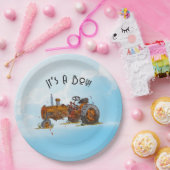 彼は少し運転が進んでいる ペーパープレート (パーティー)