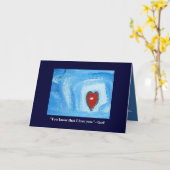 彼は彼らすべてを癒した カード (黄色い花)