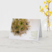 「彼は彼らに実行能力を与えた… カード (黄色い花)