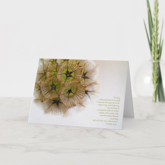 「彼は彼らに実行能力を与えた… カード (正面)