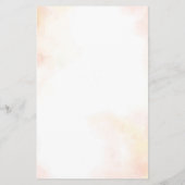 彼は彼女がクリスマスブライダルシャワーのゲームカードを言った チラシ (裏面)