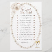 彼は彼女がゲームを言った (正面)