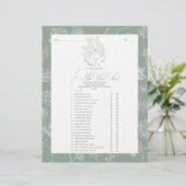 彼は彼女がブライダルシャワーゲームを言った (スタンド正面)