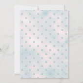 彼は彼女がブライダルシャワーゲームを言った 招待状 (裏面)